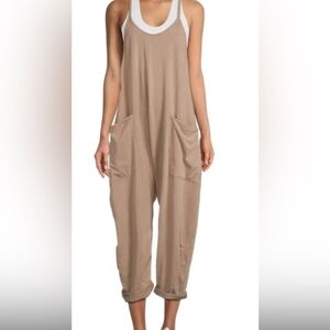 Women's Tan Free People Movement Romper